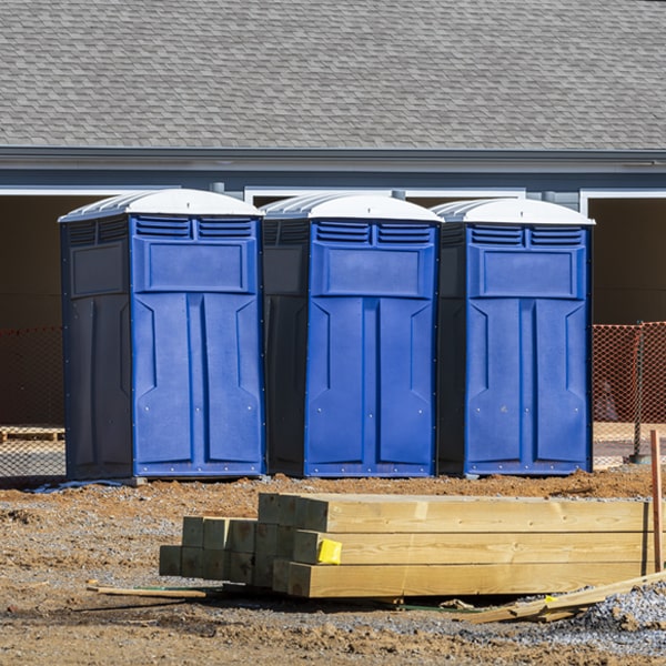 how do you ensure the porta potties are secure and safe from vandalism during an event in North Haven ME